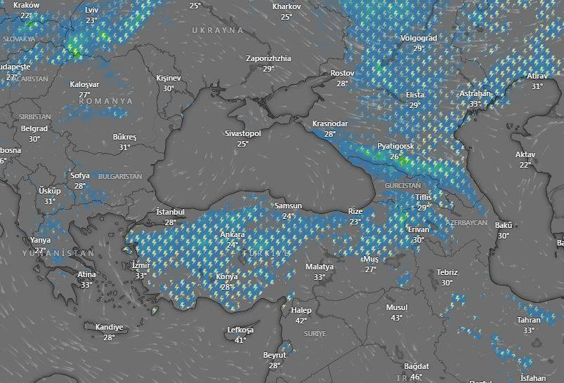 Meteoroloji'den 13 il için kuvvetli yağış uyarısı! Sel, sağanak, yıldırım ve dolu… - Resim: 3